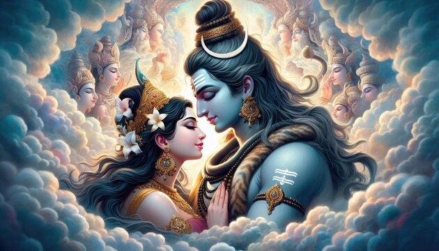 Shiva & Parvati