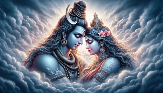 Shiva & Parvati