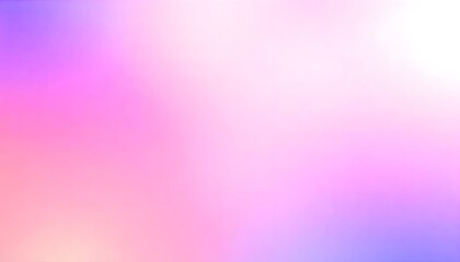 Gradient blurred soft smooth background in shades of pink and purple. Gradient background with soft, blurred colors transitioning from pink to blue