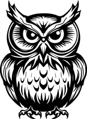 Obraz premium Owl clipart desing illustration