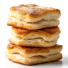 Buttermilk Biscuits Isolated