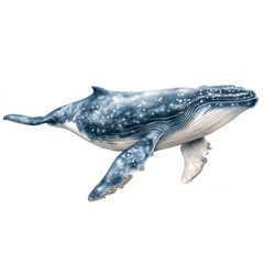 Grey Whale Isolated