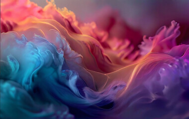 Obraz premium Softly blended colors creating a smooth gradient background