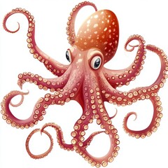 Obraz premium vector graphic of an octopus