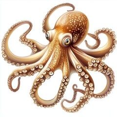 Fototapeta premium vector graphic of an octopus
