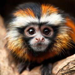 Fototapeta premium Tamarin Isolated