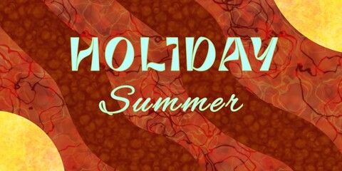 red orange background