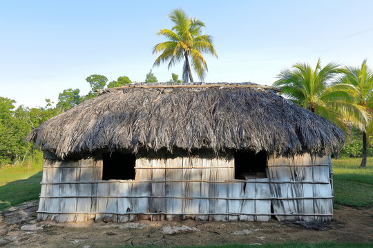 Angel Perez -first one to aid the revolutionary expeditioners- peasant's hut, symbol of the local solidarity with the 1956 uprising. Niquero-Cuba-396