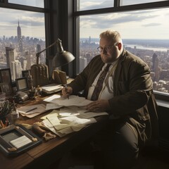 Employment of obese individuals，fat people work