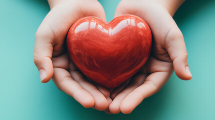 Obraz premium heart in hands