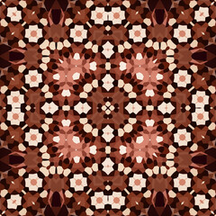 Square seamless pattern. the texture is symmetrically woven