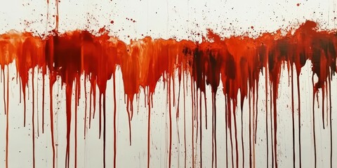 red paint splatter on white wall background, Red blood splatter on a grunge wall, horror wall, halloween wall, red vintage, retro,red splash dripped blood textured wall,banner poster design walll	

