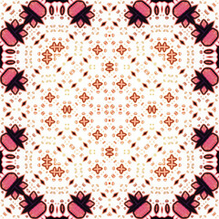 Square seamless pattern. the texture is symmetrically woven