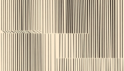 Fototapeta premium Thin, repeating lines or stripes, either vertical or horizontal, on a neutral background