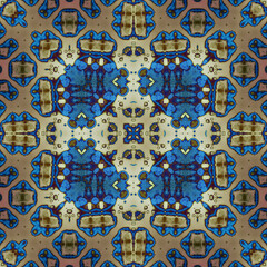 Square seamless pattern. the texture is symmetrically woven