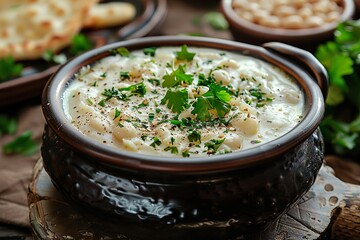 Creamy Soya Malai Chap Indian Vegetarian Soya Chaap in Rich White Gravy