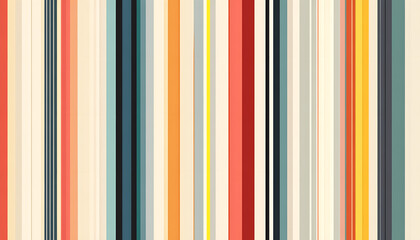Fototapeta premium Thin, repeating lines or stripes, either vertical or horizontal, on a neutral background