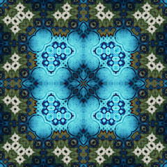 Square seamless pattern. the texture is symmetrically woven