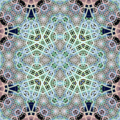 Square seamless pattern. the texture is symmetrically woven