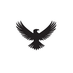 Fototapeta premium Eagle in cartoon, doodle style . Image for t-shirt, web, mobile apps and ui. Isolated 2d vector illustration in logo, icon, sketch style, Eps 10, black and white. AI Generative