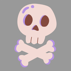 skull statue
