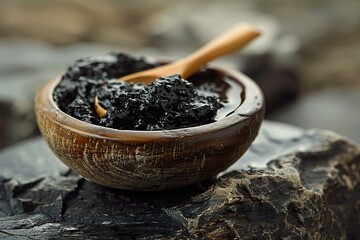 Shilajit Resin Ancient Ayurvedic Medicine Sourced from the Rocks of the Himalayas