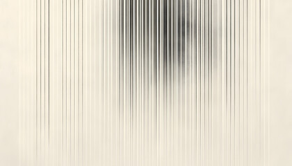 Obraz premium Thin, repeating lines or stripes, either vertical or horizontal, on a neutral background