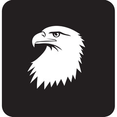 Eagle in cartoon, doodle style . Image for t-shirt, web, mobile apps and ui. Isolated 2d vector illustration in logo, icon, sketch style, Eps 10, black and white. AI Generative