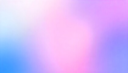 Fototapeta premium Gradient background with soft, blended colors transitioning from pink to blue