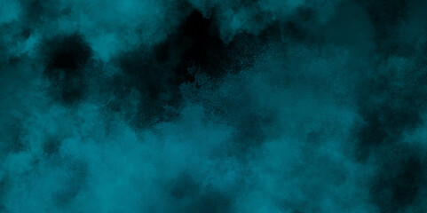 Black and teal pastel smoke abstract beautiful Background. Watercolor 5ea green grunge abstract painting stylist charming modern texture. Seamless Blue deep sea grunge texture vintage background.