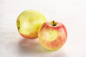 Sweet juicy ripe organic apples