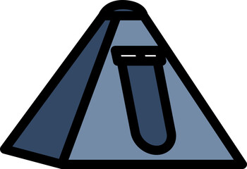 Camping Tent Icon Vector