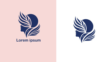 Fashion Style Trend Vogue unique logo design illustration