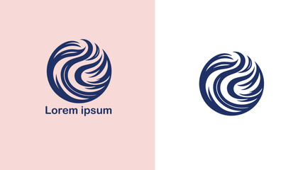 Fashion Style Trend Vogue unique logo design illustration