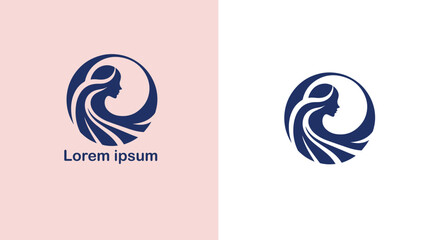 Fashion Style Trend Vogue unique logo design illustration