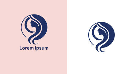 Fashion Style Trend Vogue unique logo design illustration