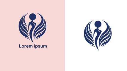 Fashion Style Trend Vogue unique logo design illustration