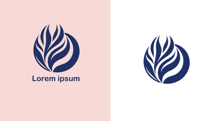 Fashion Style Trend Vogue unique logo design illustration