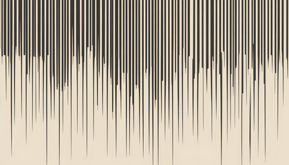 Fototapeta premium Thin, repeating lines or stripes, either vertical or horizontal, on a neutral background