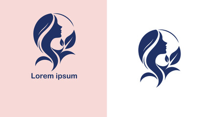 Fashion Style Trend Vogue unique logo design illustration