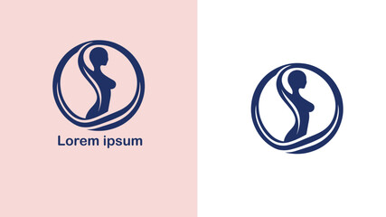 Fashion Style Trend Vogue unique logo design illustration