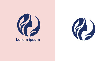 Fashion Style Trend Vogue unique logo design illustration