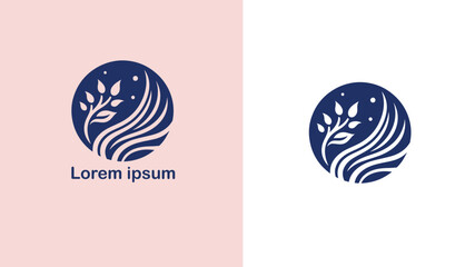 Fashion Style Trend Vogue unique logo design illustration