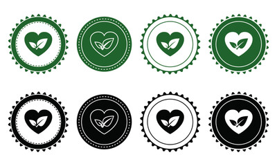 Ecology icon set. Ecology Stamps. Environment, sustainability, nature, recycle, renewable energy; electric bike, eco-friendly, forest, wind power, green symbol. Solid icons vector collection.