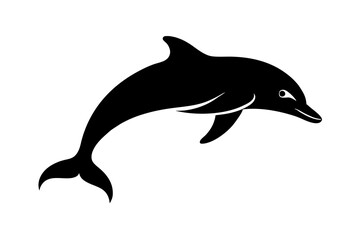 Dolphin Silhouette vector illustration Artwork