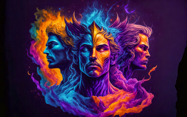 Fototapeta premium The Three Faces of Fate