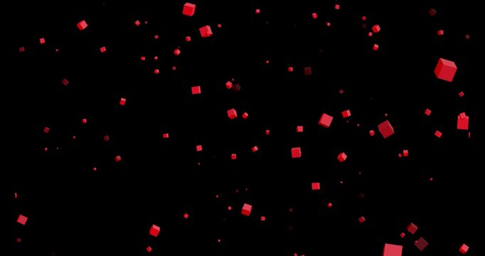 Festive Christmas background with red and green lights, stars, and a shiny black pattern creating a magical and celebratory atmosphere.