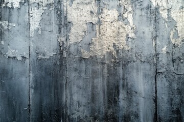 Obraz premium Abstract Texture, Glowing Silver Gray Foil Metal Wall with Copy Space, ai