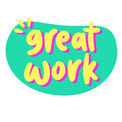 positive words, motivational words, sticker, journal