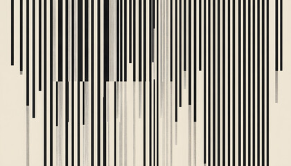 Thin, repeating lines or stripes, either vertical or horizontal, on a neutral background